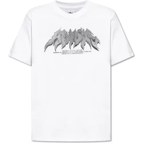 T-Shirt mit Logo Adidas Originals - adidas Originals - Modalova