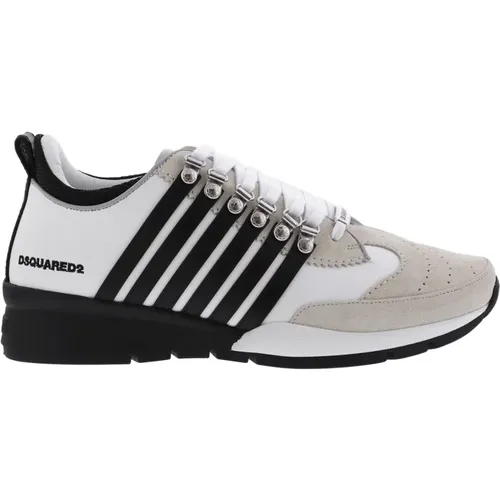 Sneakers , male, Sizes: 7 1/2 UK, 11 UK - Dsquared2 - Modalova