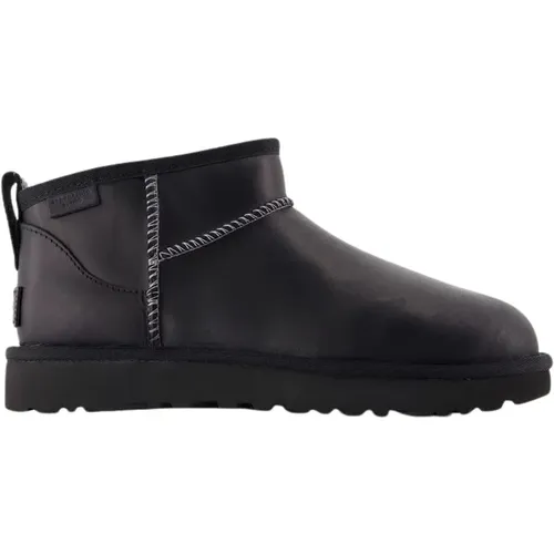 Klassische Schwarze Winter Stiefeletten , Damen, Größe: 37 EU - Ugg - Modalova