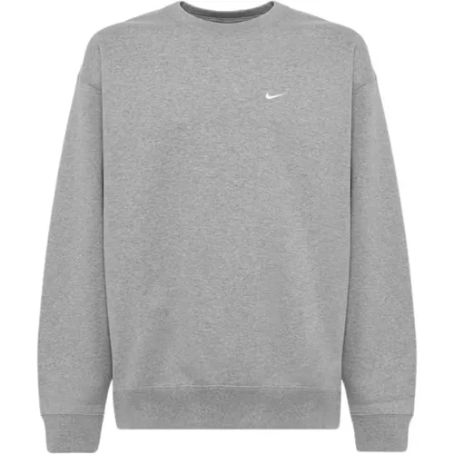 Sweatshirt aus Baumwollmischung mit Rundhalsausschnitt - Nike - Modalova
