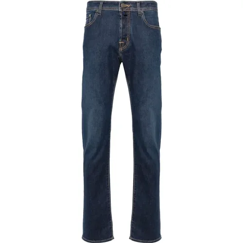 Bard Blended Cotton Jeans , male, Sizes: W34, W33, W32, W36, W35 - Jacob Cohën - Modalova