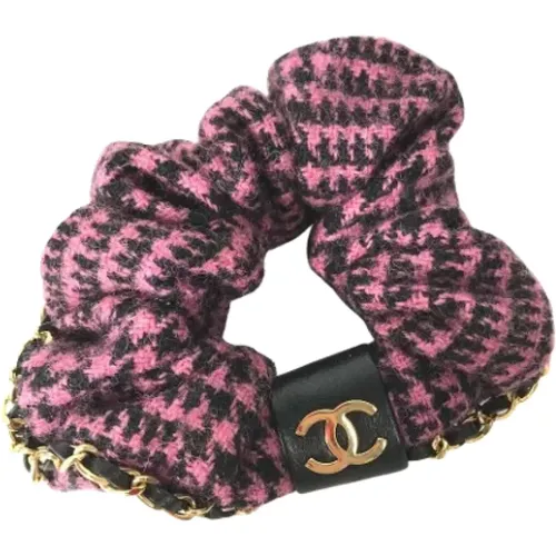 Pre-owned Cotton hair-accessories , female, Sizes: ONE SIZE - Chanel Vintage - Modalova