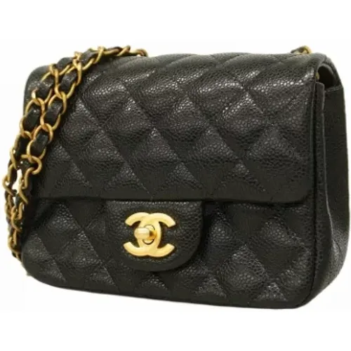 Pre-owned Leather chanel-bags , female, Sizes: ONE SIZE - Chanel Vintage - Modalova