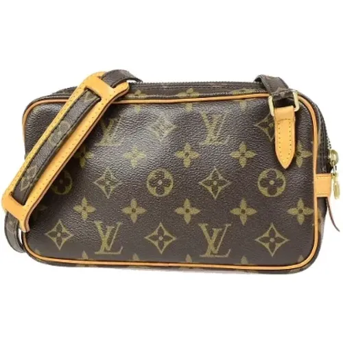 Pre-owned Canvas shoulder-bags , female, Sizes: ONE SIZE - Louis Vuitton Vintage - Modalova