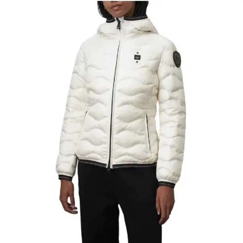 Stylish Jackets , female, Sizes: L, M, XS, S - Blauer - Modalova