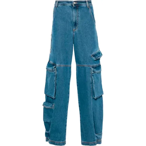 Moderne Bootcut Jeans , Herren, Größe: W32 - GCDS - Modalova