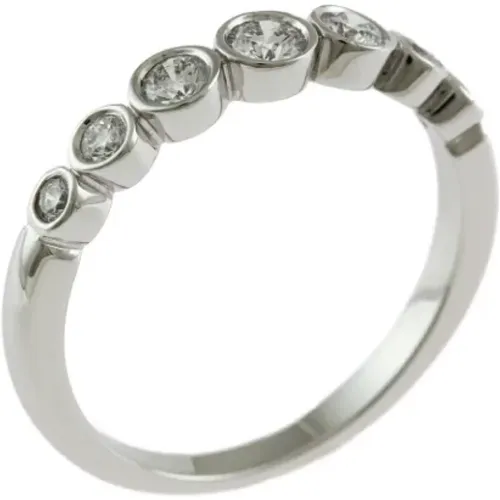 Pre-owned Platinum rings , female, Sizes: ONE SIZE - Tiffany & Co. Pre-owned - Modalova