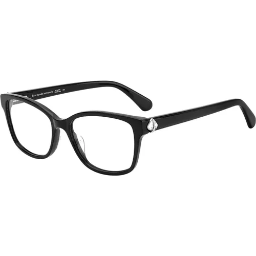 Schwarze Brillenfassungen Reilly/G Asian FIT , unisex, Größe: 53 MM - Kate Spade - Modalova