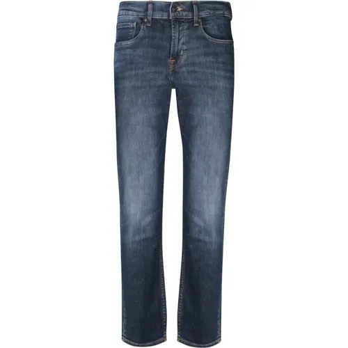 Mens Clothing Jeans Ss24 , male, Sizes: W32, W33, W30, W36, W31 - 7 For All Mankind - Modalova