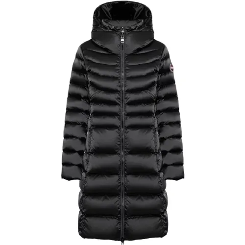 Schwarze Winterjacke mit Slim Fit , Damen, Größe: L - Colmar - Modalova