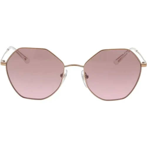 Irregular Metal Sunglasses , female, Sizes: 54 MM - Vogue - Modalova