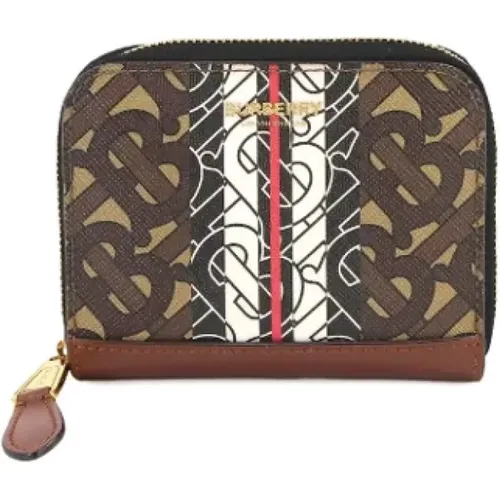 Pre-owned Canvas wallets , female, Sizes: ONE SIZE - Burberry Vintage - Modalova