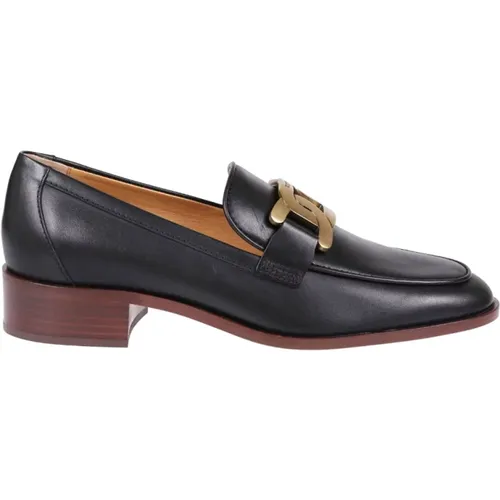 Classic Leather Loafer Shoes , female, Sizes: 7 UK - TOD'S - Modalova