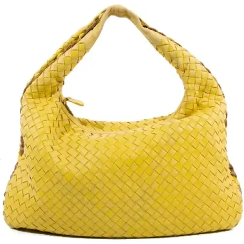 Pre-owned Leather shoulder-bags , female, Sizes: ONE SIZE - Bottega Veneta Vintage - Modalova