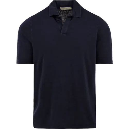 T-shirts and Polos , male, Sizes: L, 2XL, XL - Filippo De Laurentiis - Modalova