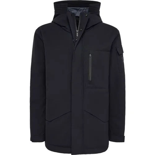 Technischer Stoff B Tech Parka - Boggi Milano - Modalova