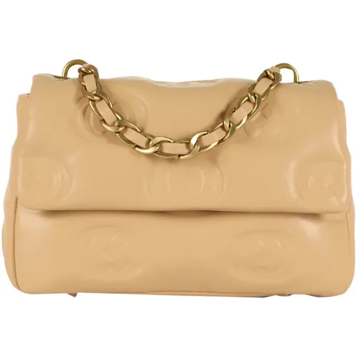 Leather Handbag with Removable Shoulder Strap , female, Sizes: ONE SIZE - La Carrie - Modalova