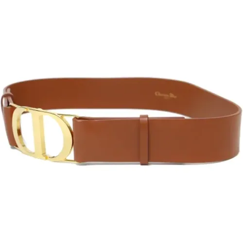 Pre-owned Leather belts , female, Sizes: ONE SIZE - Dior Vintage - Modalova