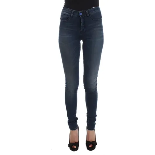 Luxus Blaue Slim Fit Designer Jeans,Blaue Slim Fit Jeans - Costume National - Modalova
