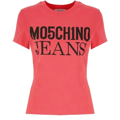 T-Shirts , Damen, Größe: M - Moschino - Modalova