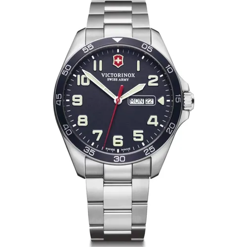 Mens Watch 241851, Quartz, 42mm, 10Atm , male, Sizes: ONE SIZE - Victorinox - Modalova