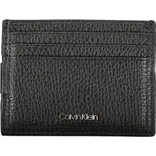 Herren Geldbörse Schwarz Kartenhalter Geldclip - Calvin Klein - Modalova