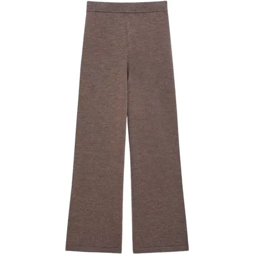 Luxuriöse Wollmischung mit elastischem Bund Hose , Damen, Größe: XS - Max Mara - Modalova