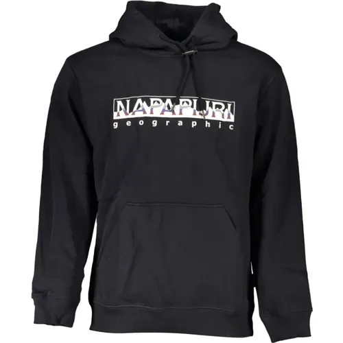 Hooded Fleece Sweatshirt , male, Sizes: L, 2XL, XL, S - Napapijri - Modalova