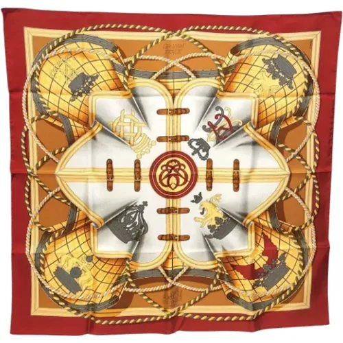 Pre-owned Silk scarves , female, Sizes: ONE SIZE - Hermès Vintage - Modalova