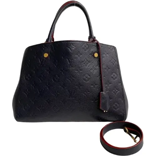 Pre-owned Leather handbags , female, Sizes: ONE SIZE - Louis Vuitton Vintage - Modalova