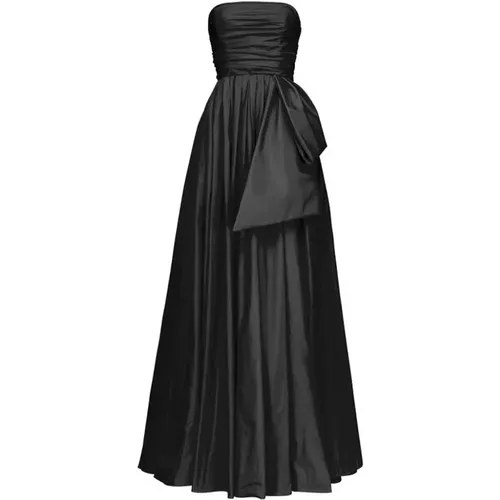 Sleeveless Taffeta Long Dress , female, Sizes: 2XS - pinko - Modalova