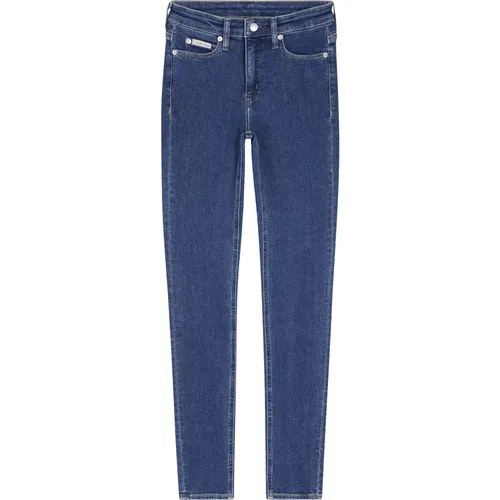 High Waist Skinny Jeans , female, Sizes: W25, W24, W27, W29, W30, W26, W28 - Calvin Klein - Modalova