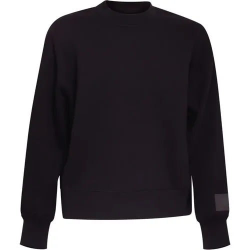 Roundneck Sweater Black Ami Paris - Ami Paris - Modalova