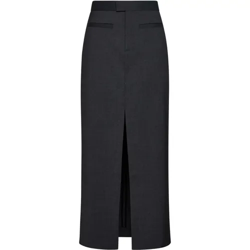 Front Slit Tailored Skirt , female, Sizes: M - Filippa K - Modalova