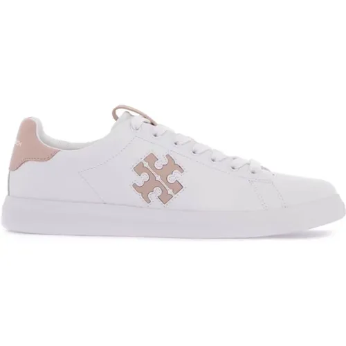 Doppel-T-Tennisschuhe , Damen, Größe: 39 EU - TORY BURCH - Modalova