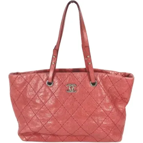 Pre-owned Leather chanel-bags , female, Sizes: ONE SIZE - Chanel Vintage - Modalova