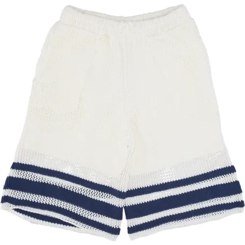 Knit Stripe Shorts Cotton , male, Sizes: XL, L - Arte Antwerp - Modalova