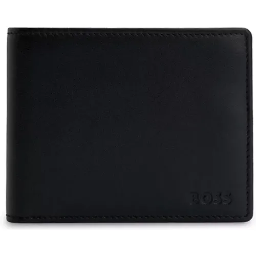Clic Wallet with Coin Pocket , male, Sizes: ONE SIZE - Hugo Boss - Modalova