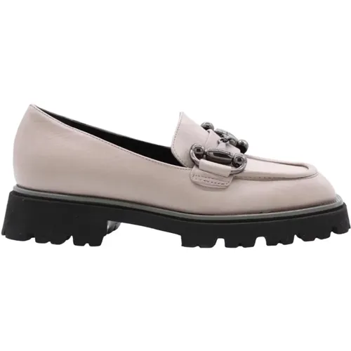 Stylish Moccasin Loafers for Women , female, Sizes: 7 UK, 3 UK - Laura Bellariva - Modalova