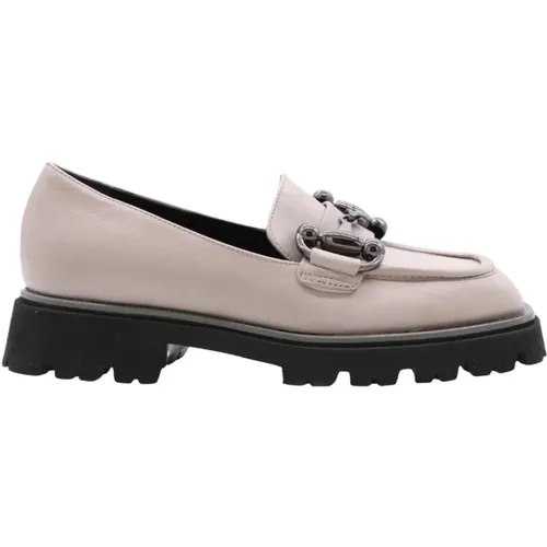 Stylish Moccasin Loafers for Women , female, Sizes: 7 UK - Laura Bellariva - Modalova