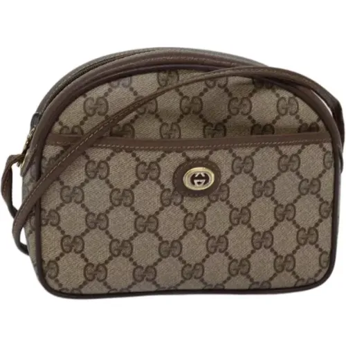 Pre-owned Canvas shoulder-bags , female, Sizes: ONE SIZE - Gucci Vintage - Modalova