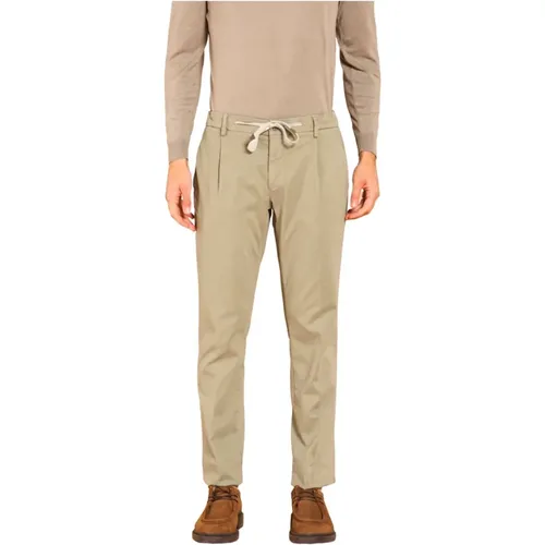 Grüne City String Gabardine Chinos , Herren, Größe: 3XL - Mason's - Modalova