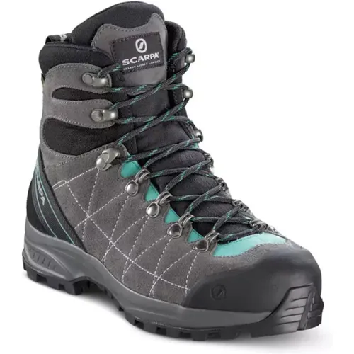 GTX WMN Outdoor Shoes Grey Blue , female, Sizes: 8 1/2 UK - Scarpa - Modalova