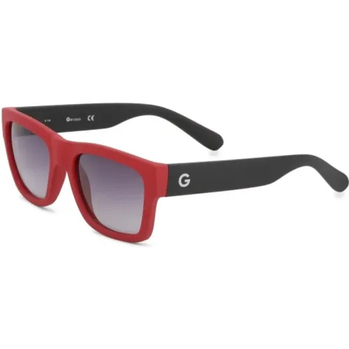 Rote Plastiksonnenbrille für Frauen - Guess - Modalova