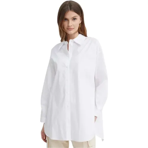 Poplin Oversized Shirt , female, Sizes: M, XS - Twinset - Modalova