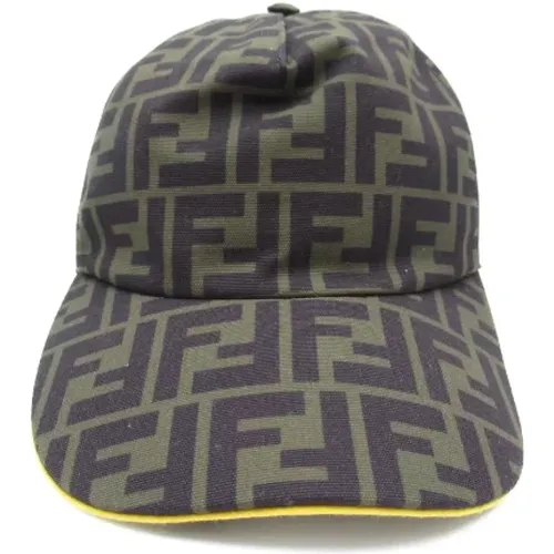 Pre-owned Polyester hats , female, Sizes: ONE SIZE - Fendi Vintage - Modalova