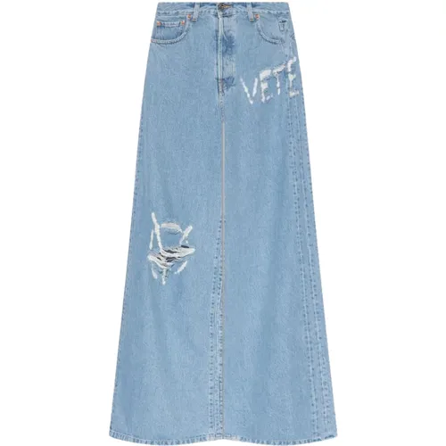 Jeans mit Logo Vetements - Vetements - Modalova