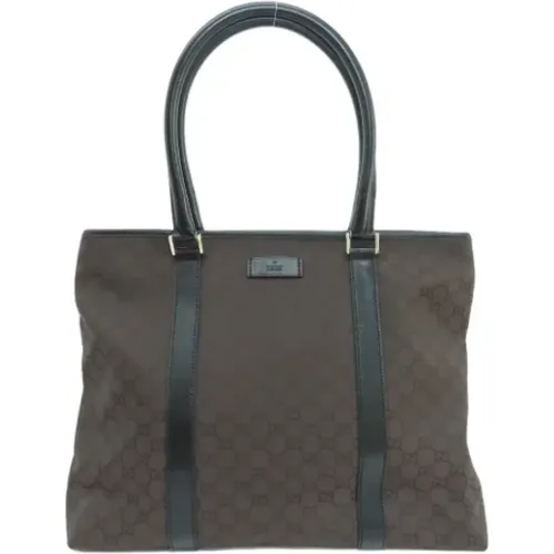 Pre-owned Canvas gucci-bags , female, Sizes: ONE SIZE - Gucci Vintage - Modalova