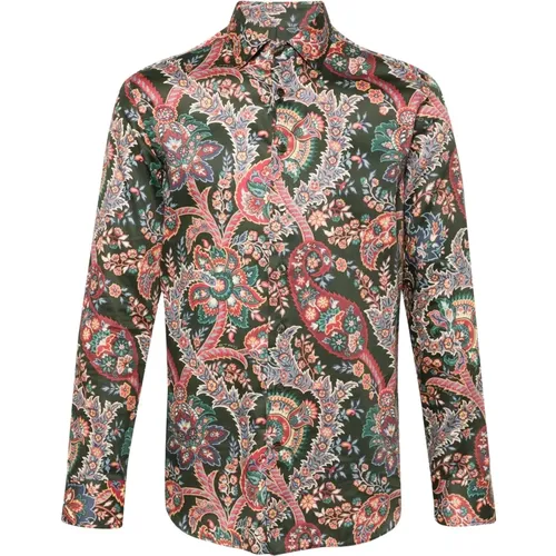 Casual Paisley Print Long Sleeve Shirt , male, Sizes: 4XS, 2XS, XS - ETRO - Modalova