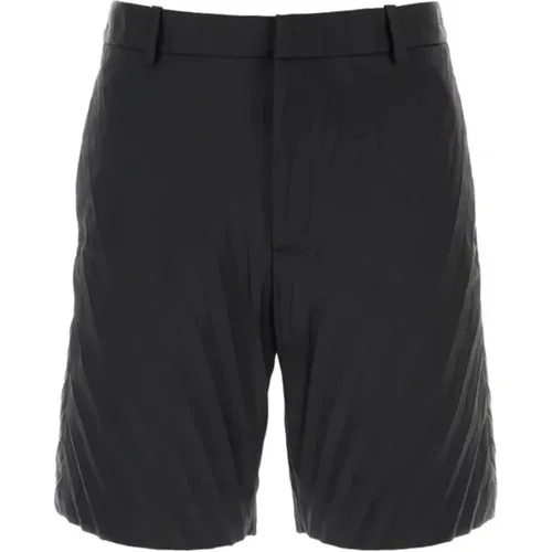 Schwarze Nylon-Shorts Ss22 - Valentino - Modalova